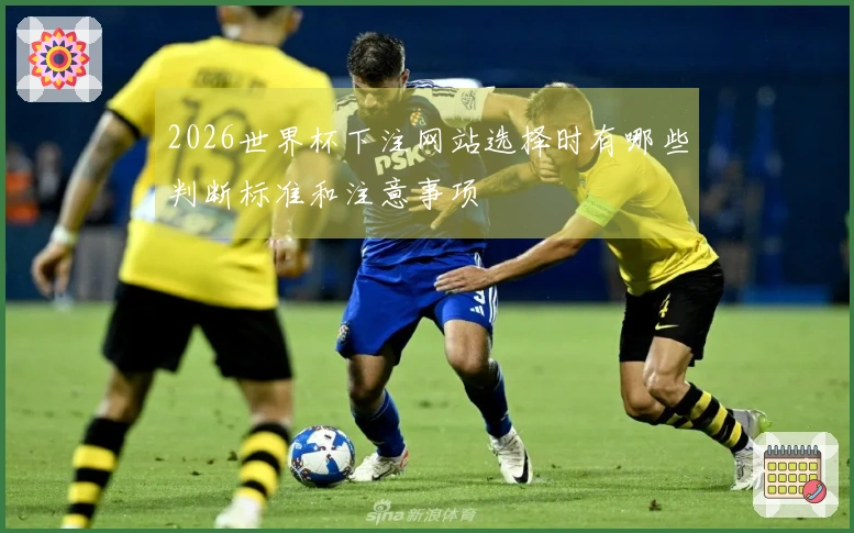 2026世界杯下注网站选择时有哪些判断标准和注意事项