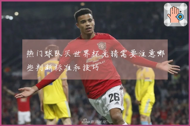 热门球队买世界杯竞猜需要注意哪些判断标准和技巧