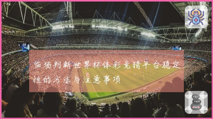 临场判断世界杯体彩竞猜平台稳定性的方法与注意事项