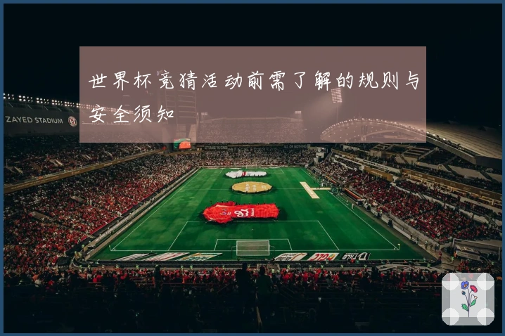 世界杯竞猜活动前需了解的规则与安全须知